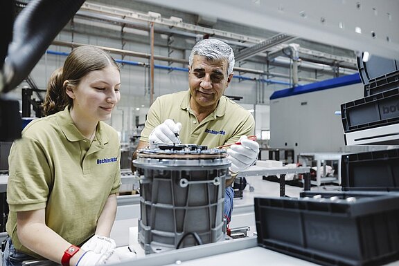 Ausbildung an Produkt